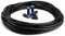 Tuyau Pneumatique 6mm, DIYCUT 10M Tuyau Air Comprimé 6mm, Polyuréthane Tuyau Extérieur 6 mm x Intérieur 4 mm Noir avec 6 Raccord Pneumatique 6 x 4, 6 x 6, 6 x 8 mm pour I'industrie et Maison