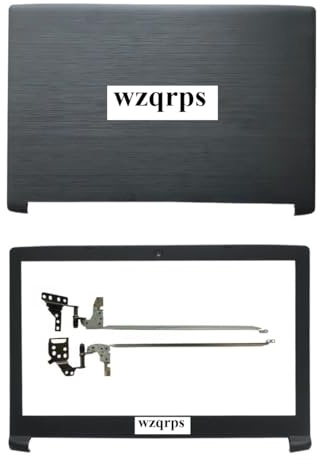 wzqrps Ersatz-Laptop-LCD-Abdeckung mit Frontblende und Scharnieren für Acer Aspire 5 A515-51 A515-51G 41G A315-53 60.GP4N2.002 60.GP4N2.003 AM20X000300 AM28Z000100