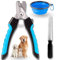 MandA® COUPE ONGLE chien et chat avec ÉTUI + Lime. Coupe griffes Chien - Ciseaux pour chiens et chats - Accessoire chien - toilettage du chien. Coupe griffes chien gros chien. Grand 16,5cm
