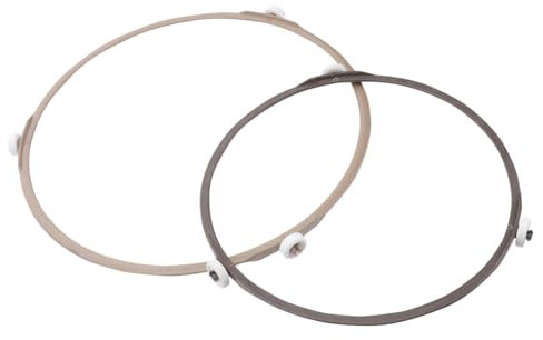 CIYODO Mikrowellen Drehteller Ring 2 Stück Runder Ofenring Aus Kunststoff Für Mikrowellen-tabletts