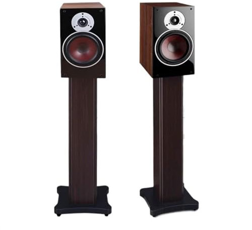 Pieds d'Enceintes Support de Haut-Parleur Professionnel, trépieds Audio en Bois for scène au Sol de 12 à 15 Pouces Support D'enceinte(B,80CM)