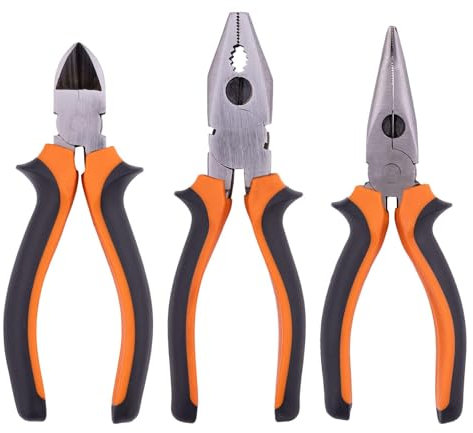 BOOMET Kombizange 160mm · Universalzange · verschiedene Ausführungen zur Auswahl · Zange für Greifen Halten Biegen und Schneiden · ergonomischer Griff