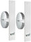 2 x INOVATEC Rollladen Einlass Gurtwickler inkl. Abdeckplatte Lochabstand 260 mm