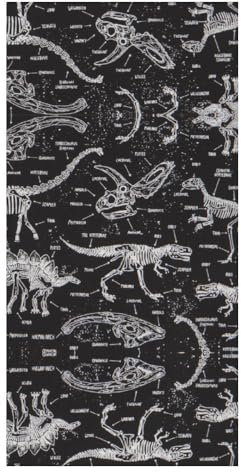 Cmagnifico Strandtuch, Jurassic Dinosaurier, Badetuch, Pool-Handtuch, ideal für Fitnessstudio, Schwimmen, 80 x 160 cm