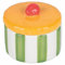 Villa d'Este Home Tivoli 2005 Azucarero de cerámica 160 ml, tapa diseño fresa, Fruit Life