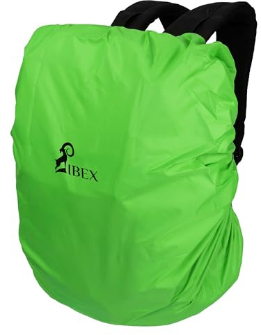 ZIEGER Ibex Regenschutz für 40-50 L Rucksäcke: Wasserdicht, silberbeschichtet (Grün)