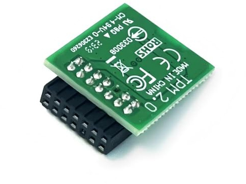 Gintai TPM2.0 TPM LPC Modul 14pin für MSI Intel X299 Intel 300, AMD 300 400 X570 X399 TRX40 Serie Motherboard mit TPM2.0 (MS-4136) Modul infineon SLB9665