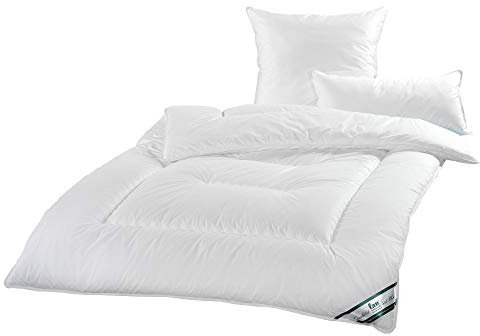 f.a.n. frankenstolz 54410-10622-10 Duo-Steppbett Texas / 155x220 cm, Weiß