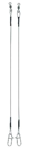 Jenzi Titan-Vorfächer mit Sicherheitswirbel und Scandic-Snap, 11 Kg, 23 cm
