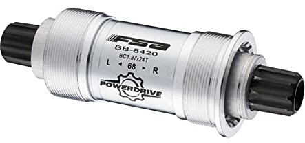 FSA Power Drive Bottom Brackets - Silver, 73 x 113 mm