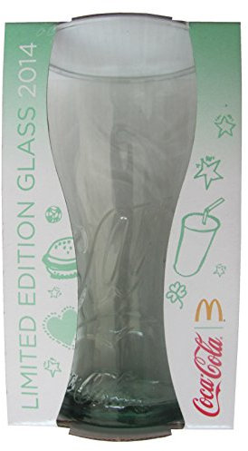 Coca C o l a & Mc Donald´s - Limited Edition Glass 2014 - Grün