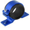 KIMISS 50mm Fuel Pump Clamp Bracket Filter Cradle Aluminum Alloy Car Fuel Pump Mounting Bracket Single Filter Clamp Cradle Blue