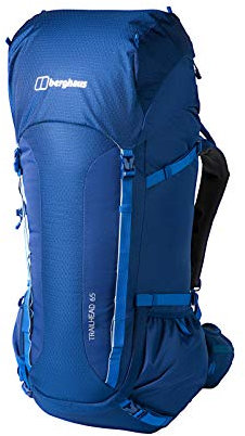 Berghaus Unisex Trailhead 2.0 65 Liter Rucksack, Extra Komfort, verstellbares Design, Rucksack für Männer und Frauen, Blau, Eine Größe