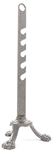 GIEMME Pied pour Tournebroche B800 Réglable, Hercules. pour Tourne Broche de cheminée Or BBQ - 5 Crochets