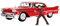 Jada 31102 Hollywood Rides 1:24 1958 Cadillac Serie 62 mit Freddy Krueger Figur