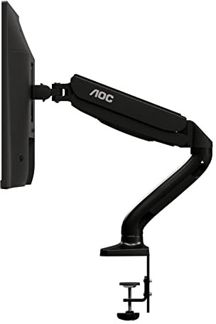 AOC Monitor Arm AS110 für ein Display bis 27 Zoll oder 9 Kilogramm in schwarz