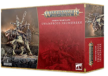 Warhammer AoS - Orruk Warclans Vasoboss Skumdrekk sur Charpie