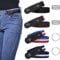 VEGCOO 4 Elastischer Gürtel Ohne Schnalle für Frauen Männer, Verstellbarer Unsichtbarer Gürtel Comfy Gürtel für Jeans Hosen Kleid Röcke