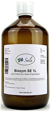 Sala Biozym SE Waschmittelzusatz 1000 ml (1 L Glasflasche)