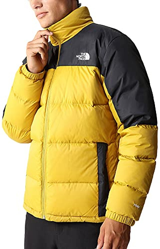 The North Face Diablo Down Jacke Mineral Gold-TNF Black L