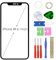 MovTEK Pantalla Repuesto Cristal Tactil Frontal +OCA Compatible con iPhone XR con Kit de Herramientas (Sin Táctil y LCD) -6.1