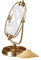 SYFUNLV Metall Sanduhren,Vintage-Sanduhr,12×24cm Rotierende Sand Timer, 30/15 Minuten,Vintage-Sanduhr,mit goldenen Seitstützen, Dekorative Sanduhr aus Glas Geschenkeinzigartiges Andenken (S)
