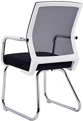 StejaR Chaise de Bureau Chaise d'ordinateur Chaise de Bureau Pied d'arc Chaise de conférence Tabouret du Personnel Dossier Siège en Maille Chaise de Jeu Chaise de Travail rembourrée Chaise (Couleur :