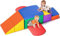 Lischwert Kinder Schaumstoff bausteine 6 Grossbausteine Schaumstoffbausteine Bauklötze Riesenbausteine Schloss-Set, Mehrfarbig (A-Mehrfarbig)