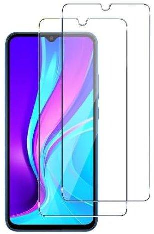 2 Stück Panzer Schutz Glas für Samsung Galaxy A50, 9H Härte Displayschutz Echt Hart Tempered Glass,HD Klar, Ultrabeständig, Screen Protector