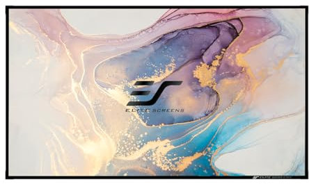 Elite Screens' AEON- Rahmenleinwand für Beamer / 16:9 / AcousticPro-UHD / 399 x 224