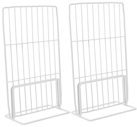 PAMINGONO 2pcs Freezer Divider Organizer Wire Shelf Partitions for Fridge Storage Easy to Install Mesh Separators Height Keeps Freezer Neat