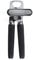 KitchenAid Classic Multifunction Can Opener and Bottle Opener Easy to Use, Razor Sharp Stainless Steel Cutting Wheel, Soft Ergonomic Handles, Soft Black