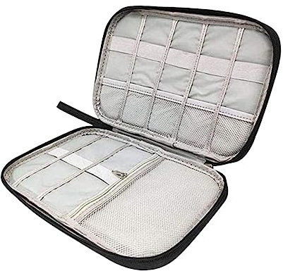 WESIEVYA Kasten für Uhren aufbewahrungsdose storage boxes Schmuckorganisator für Kinder Reise-Organizer-Taschen aufbewahrungstasche Uhrenvitrine Uhren-Geschenketui Black
