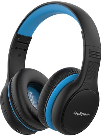JoySpark Bluetooth Kopfhörer Kinder, 60 Stunden Wiedergabezeit, Bluetooth 5.4 Kabellose Kinderkopfhörer, Type-C Schnellladung, 85/94dB Lautstärkebegrenzung, Faltbare kopfhörer Kinder mit Mikrofon