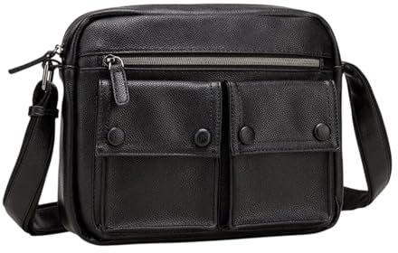 perfeclan Herren Umhängetasche Multifunktions Crossbody Tasche für Fitnessstudio Camping Trekking Klettern