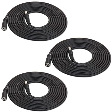 XZGm 1,8 Meter 6 feet Verlängerungskabel für Philips Hue Play Bars Ladekabel für Hue Play Light Bar Smart LED Bar Light Stromkabel 3 Artikel