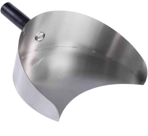 Morkite Döner Schaufel - 22,5x17,5x8cm Fleischfänger Aus Edelstahl, Döner Gyros Schaufel, Fleisch Auffangpfanne, Rotisserie Fangpfanne Fleischfänger, Für Gyro Döner Kebab-Grillmaschine