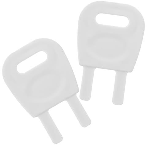 LAPYAPPE 2pcs Roll Paper Roll Dispenser Key Toilet Paper Dispenser Replacement Key for Commercial Use Sleek Design for Easy Access