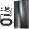 Antenne TV Intérieur Puissante TNT HD,600KM Gamme Antenne Intérieure HDTV Amplificateur Intellectuel Signal,Convient aux HDTV 1080P 4K VHF UHF Chaînes Télévision Gratuites-10M de Câble Coaxial