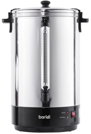 Baridi 30L Hot Water Boiler, Tea Urn with Keep Warm Function and Water Gauge, Stainless Steel – DH388