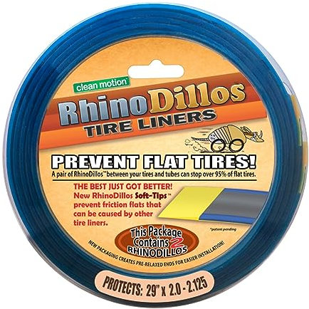 Rhinodillos TAN Bicycle Tire Liners 29 x 2.0-2.125 Flat Prevention