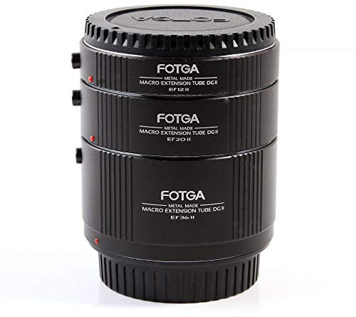 Fotga AF Elektronische Macro Extension Tube 13mm + 20mm + 36mm für Canon EF EF-S Objektiv