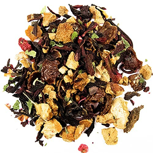 Schrader | Früchtetee | Himbeere | Bio | schmeckt heiß & kalt | 125g