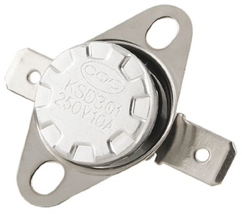 sourcing map Temperaturgesteuerter Schalter Thermostat 125C Celsius Öffner KSD301 250V 10A de