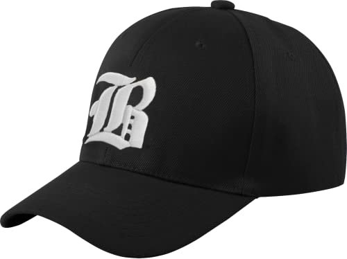 Morefaz Unisex Jungen Mädchen Mütze Baseball Cap Hut Kinder Kappe 3D Gothic B TM (B Black White)