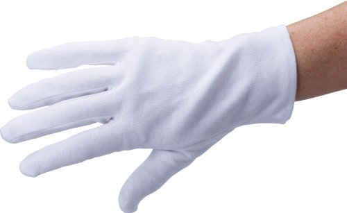 Soft-Hand H9 8 Baumwolle-Zwirnhandschuhe, 5 Paar im Beutel, Größe 8, S (10-er Pack)