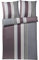 JOOP! 4069-1 Cornflower Stripes Mako-Satin-Bettwäsche 135x200 + 1x 80x80 deep wine