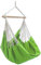 AMANKA XXL Sedia Sospesa di Tela 185x130cm Sedile Sospeso Gira 360° Verde Lima