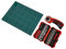 Amtech S0504 Hobby and Craft Set Rotary Cutter, Tweezer, A4 Cutting Mat, Sharpening Stone and 31pc Storage Case