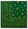 Sovie HORECA Weihnachtsserviette Liam in Grün aus Linclass® Airlaid, Serviette stoffähnlich, Advent Weihnachten Winter, Einwegservietten, 40x40cm, 50 Stück